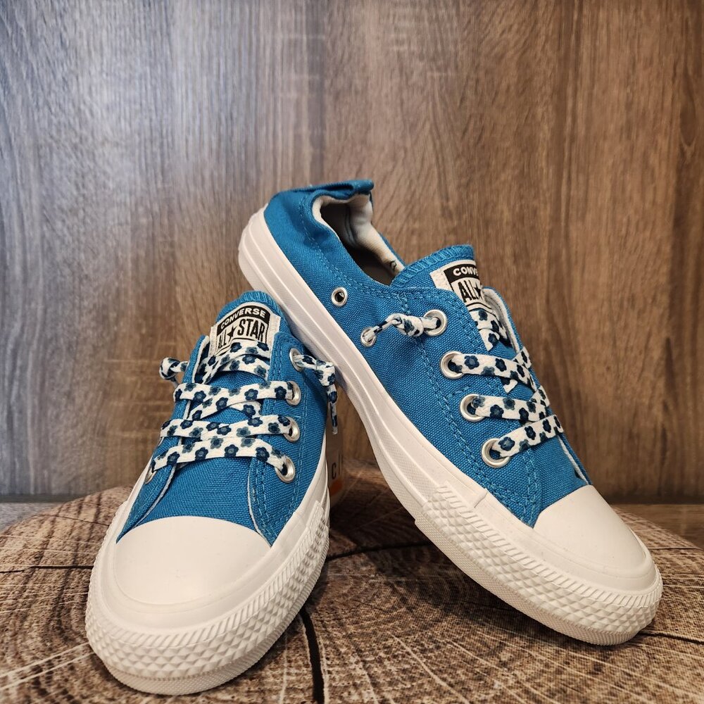 Custom Chuck Taylor All Star Shoreline Slip Size 7 in Aqua